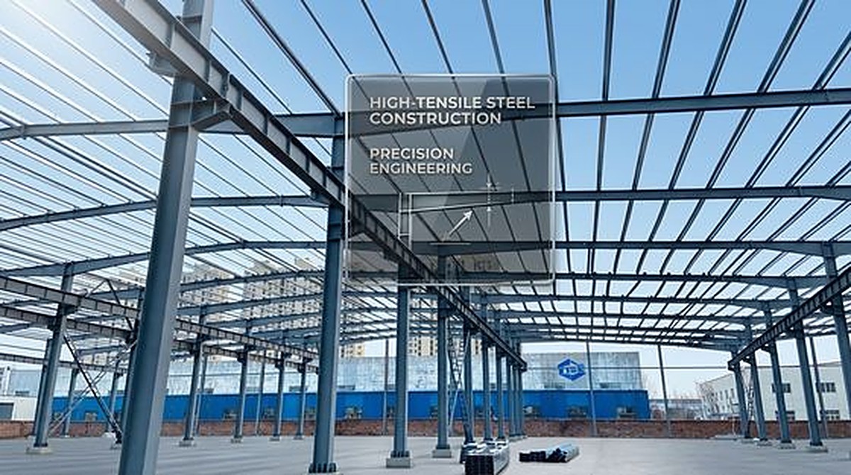 Q235B / Q355B Steel Structural Workshop Prefabricated Industrial Steel Structure