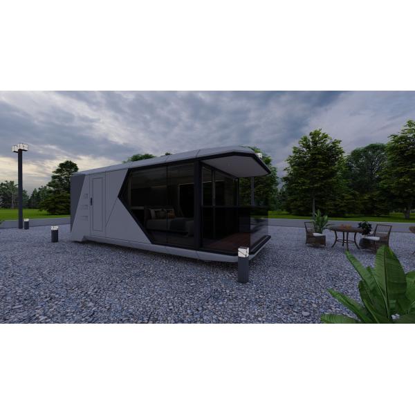 Casa cápsula espacial para lugares escénicos básicos asequible y solución de y edificio prefabricado duradero