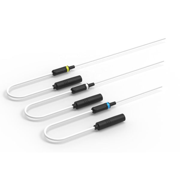 Disposable Single Use RF Electrode with Medical-grade Stainless Steel and 2/4mm Adjustable Active Tip for Neuro Thermal Lesion Generator