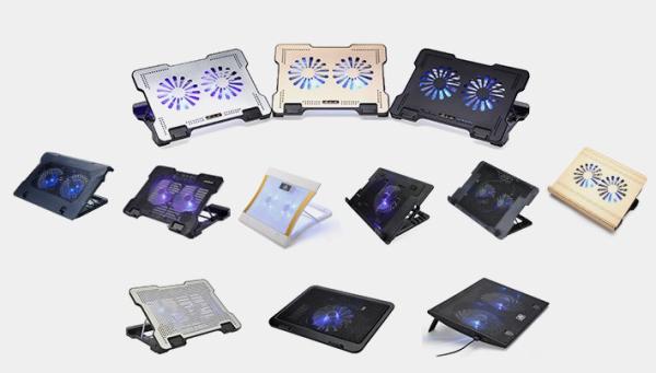 Notebook Cooler 360 Degree Rotating Laptop Stand 1.25W  Input 47.35CFM Air Flow