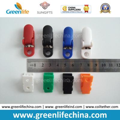 Custom Colours Fashion Plastic Office ID Badge Clips Good Fastener Clip Accessory for Holding