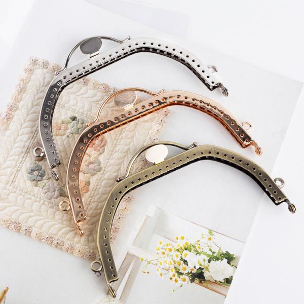 122g Metal Silver Children Coin Purse Frame 16*5cm