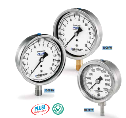 Ashcroft 1082 Pressure Test Gauge Precision Testing Instrument Rugged Stainless Steel