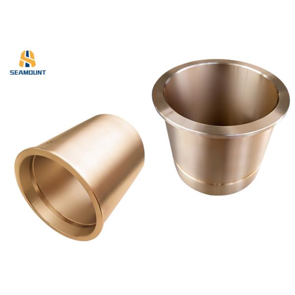 High Density C93700 Lead Bronze Flanged Sleeve Bushing High Hardness Easy Cutting