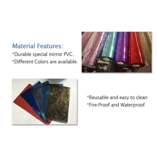 Серебряный 0.45m раздувной отражательный воздушный шар для свадебного банкета