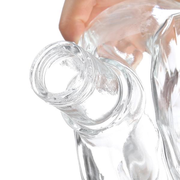 Liquor Vinho Whisky Vodka Tequila garrafa com material de colarinho de plástico de alumínio PP