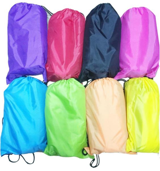 New Functional Outdoor One Mouth Inflatable Lazy  Bag Air Inflatable Sleeping Bags Banana Sleeping Bags