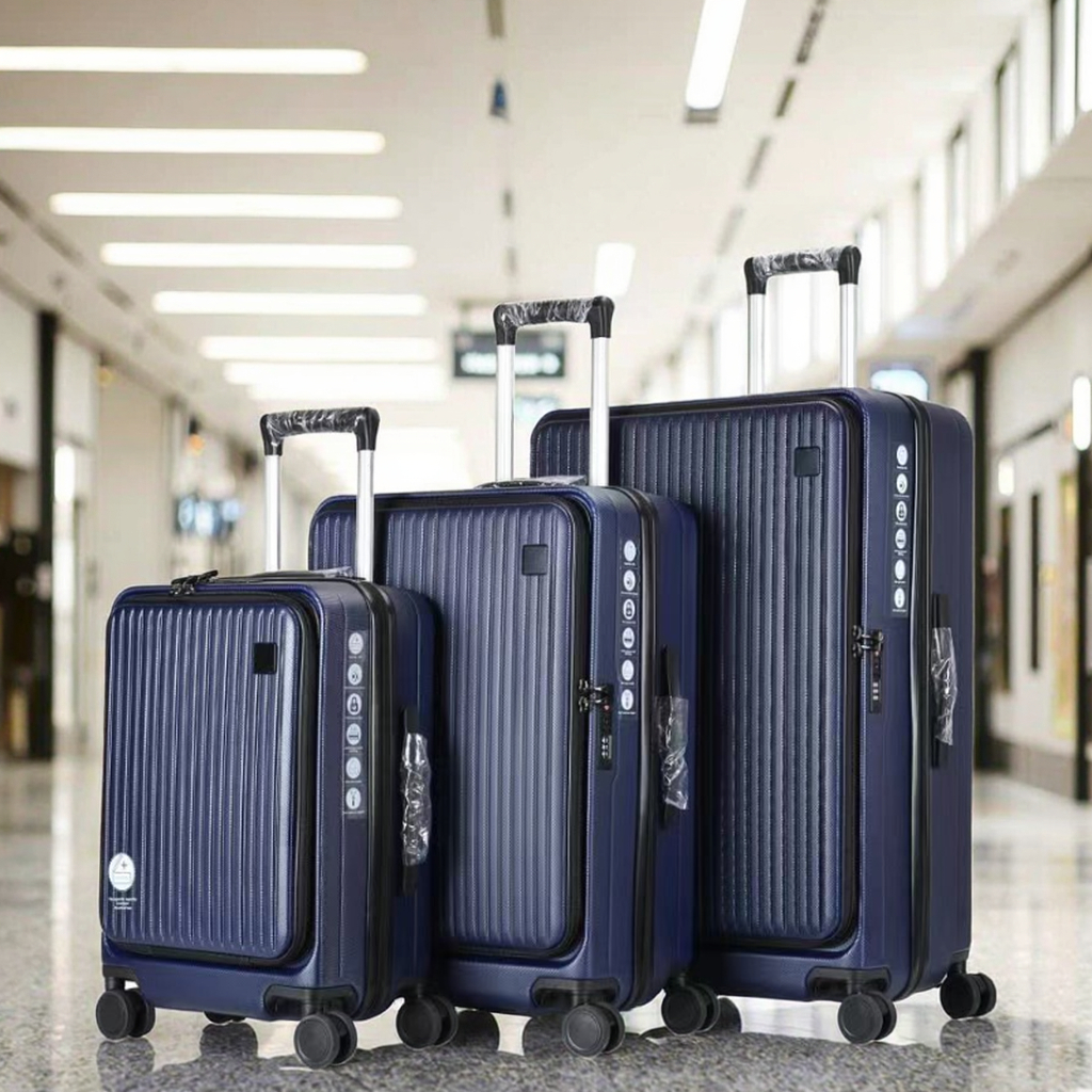 Luxury Travel ABS Suitcase Business Use 28inch Front Opening Cabin Luggage