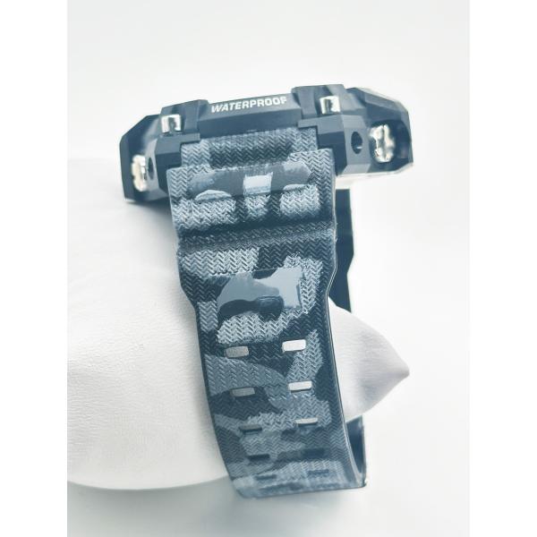 Прочные силиконовые мужские часы с устойчивыми к слезам цифровыми наручными часами