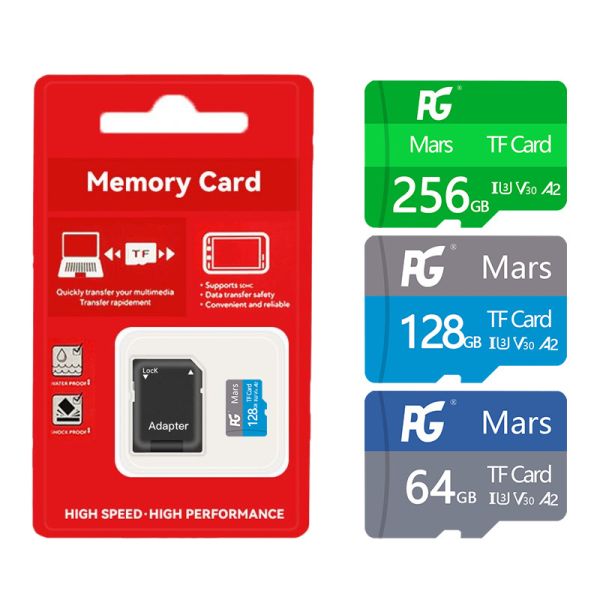 Industrial Grade TF Card Sd 128 Gb Full Quality Logo Custom 16GB 64gb 8gb Sd Cards Memory Card 256GB Tf 32gb Memory Card For Mobile Phone