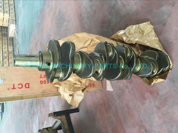 6d95 Cast Iron Crankshaft  6 Cylinder Engine Parts , Engine Crank Shaft Original Size