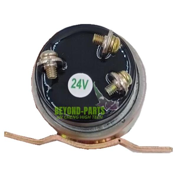 Клапан соленоида 3864274 стопа двигателя клапана соленоида S6K экскаватора гусеницы 200B Hyundai R60-7