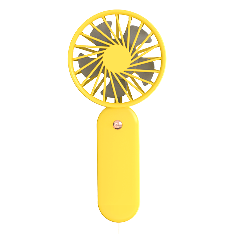 Plastic Body Portable USB Mini Air Conditioner Fan 3 Wind Speeds For Baby Use