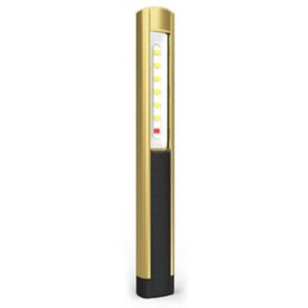 Portable LED Rechargeable Pen Light with Clip and Magnet IP65 Rated DC Power Supply