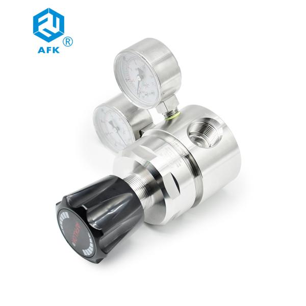 250psi Stainless Steel Low Pressure Regulator CO2 Oxygen Helium Nitrogen Gas Cylinder