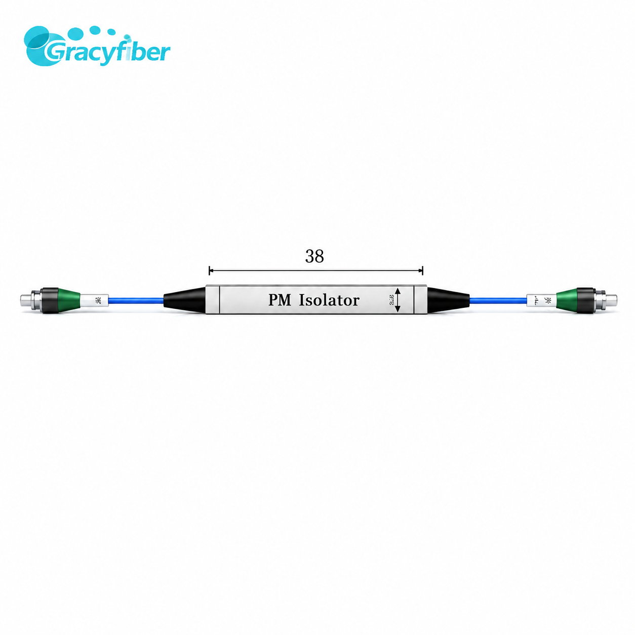 1310nm 1480nm 1550nm Optical Isolator Low Insertion Loss High Isolation For Optical Instrument