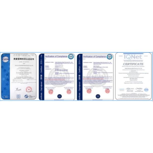 Полуфабрикат светлый парник Q235 ISO9001 овоща стальной структуры аграрный