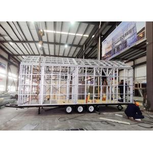 NZ/AU/EU Approved Portable Mobile Tiny House On Wheels With Optional Loft