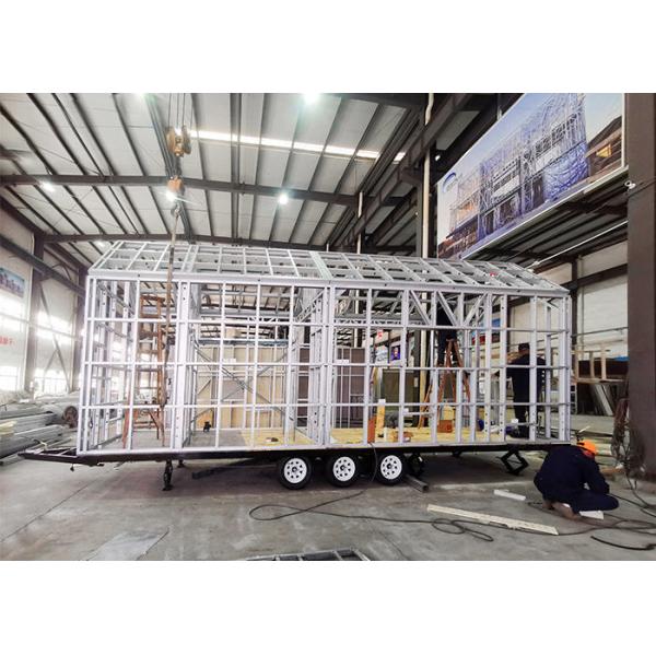 NZ/AU/EU Approved Portable Mobile Tiny House On Wheels With Optional Loft