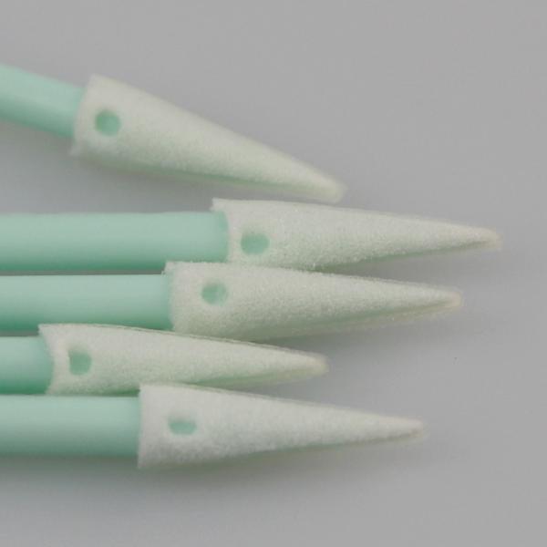 Foam Swab for Precision Cleaning with Thermally Bonded Open-Cell Structure Foam Tip Swab