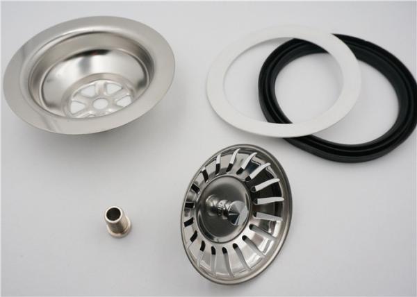 Durable Kitchen Sink Drain Filter , Stainless Steel Kitchen Sink Stopper