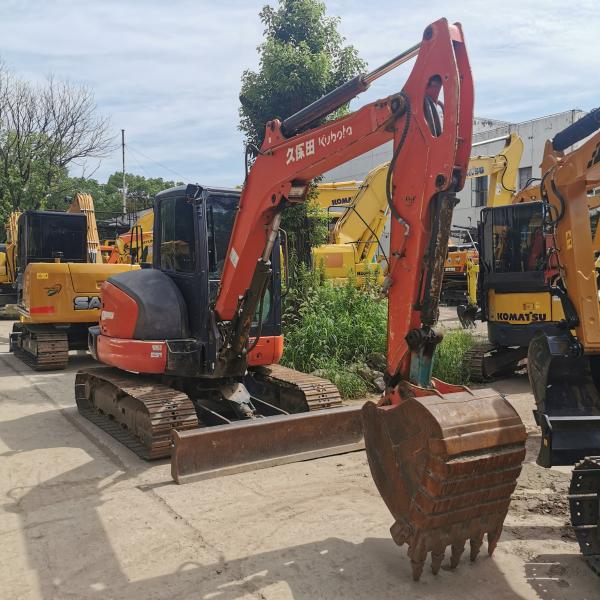 Кубота KX165 экскаваторы с оригинальным гидравлическим насосом и низким рабочим временем из Японии