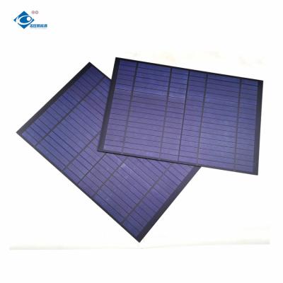ZW-340220 Black PET Photovoltaic Solar Panel 18V Lightweight Thermal Solar Panel Charger 10W