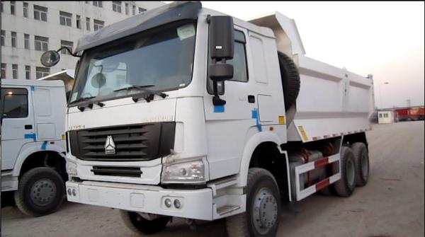 Sinotruk howo new dump truck 25tons tipper truck Euro II 371hp red color