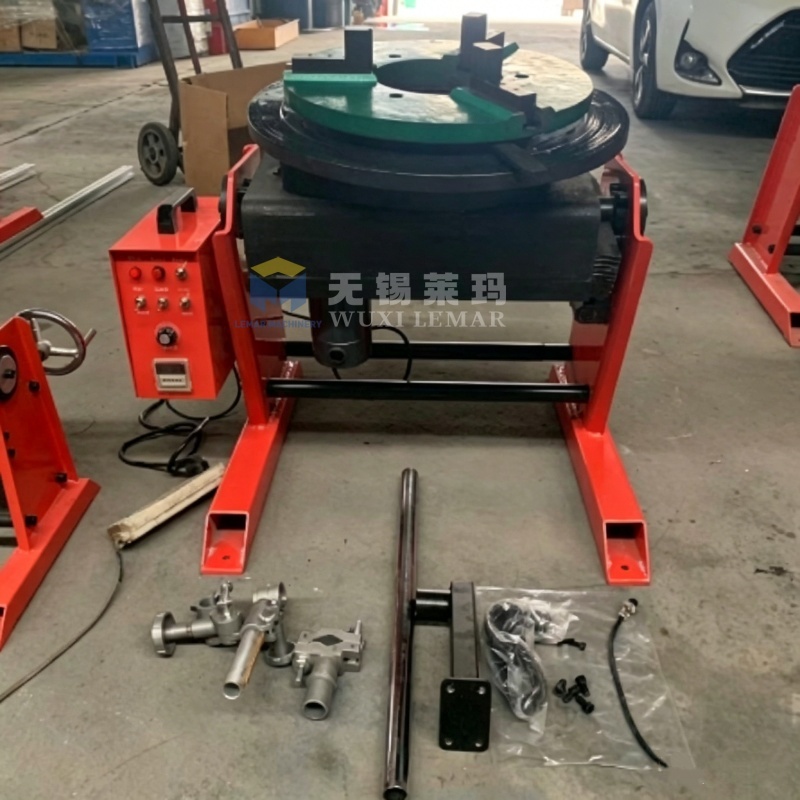 100kg Welding Positioner Rotary Tilting Welding Table CE Certified