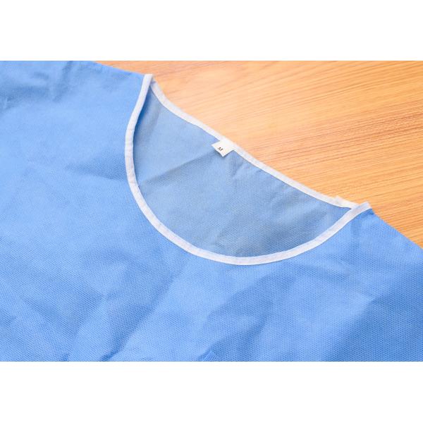V Collar Round Collar PP SMS Patient Surgical Gown Anti Static Disposable Scrub Sets