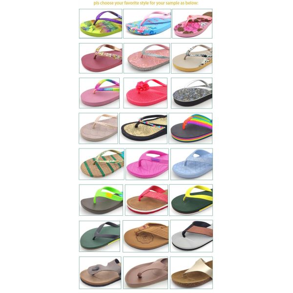 Utilisation en extérieur Femmes Wedge Flip Flop Enveloppé Imprimé Sandals d'été pour femmes