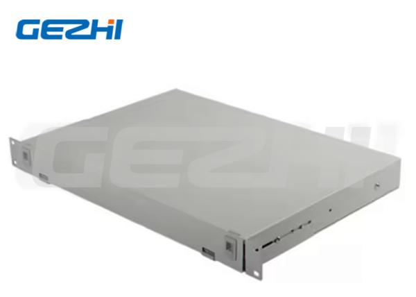 19inch 1U Slide Rail Rack Mount Full Cover Fiber Optic Patch Panel