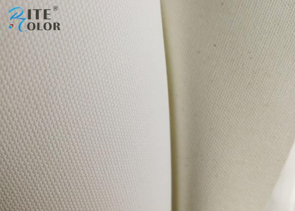 Ink Jet Matt Polyester Canvas Rolls 260gsm 300d * 600d Density For Printing