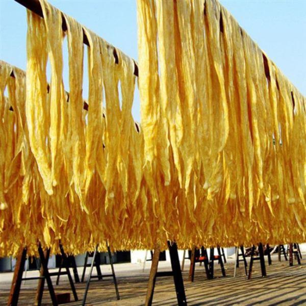 Ярко-желтые сушеные бобы, соломинки, сливки, Fu Zhu Protein Source Carton, упако