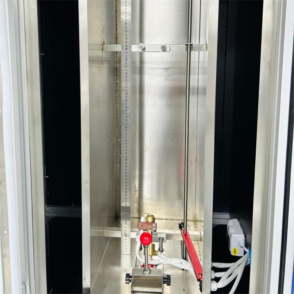 Single Wire Vertical Burning Tester Machine With Standard IEC60332 Blue Flame Core Height 46~78mm