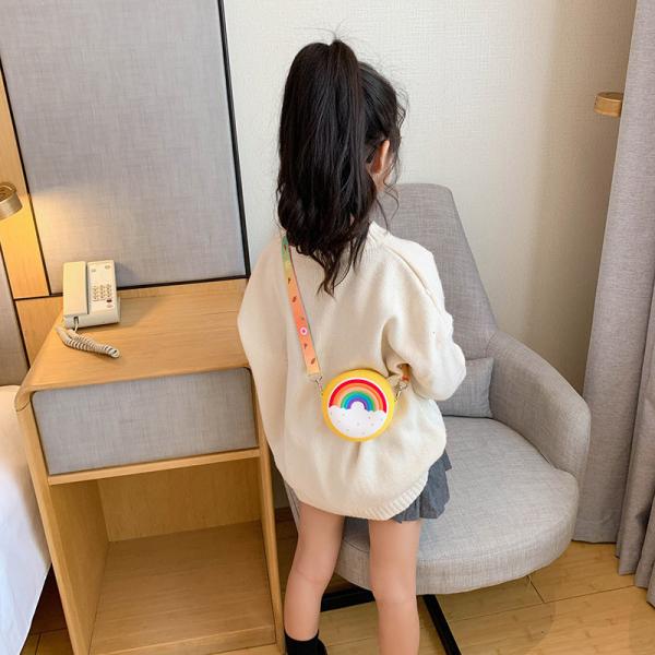 Силиконовый монетный кошелек с ключами Милая радужная бабочка Поднос для переодевания сумка Макияж сумка кошелек кошелек чемодан с ремешкой