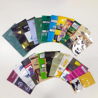 Eco friendly Tobacco Packaging Pouch Moisture Proof Laminated Plastic Custom Design