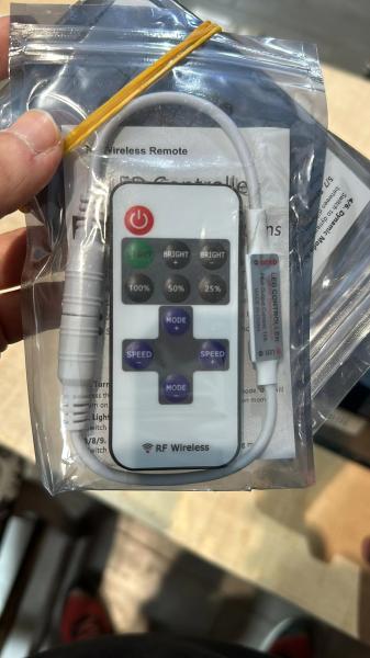 Best Seller Mini Led Controller 11keys 5V 12V 24V Single Color Controller RF Wireless Touch Remote Brightness Led Dimmer
