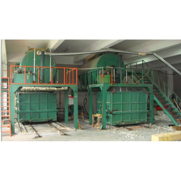 EPE / EPS Foam Recycling Machine , Automatic Sponge Rebounded Foaming Machine