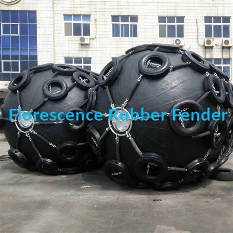 BV Yokohama Marine Wharf Rubber Fenders High Pressure Resistant