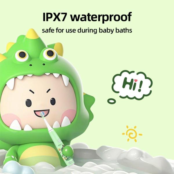 Sonic Electric Toothbrush Rechargeable Cartoon Smart Children Waterproof Electric Toothbrush