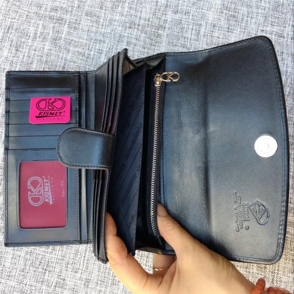 Stripe Designer Authentic Stingray Skin Women's Long Clutch Wallet Genuine Leather Female Purse Lady Large Card Holders