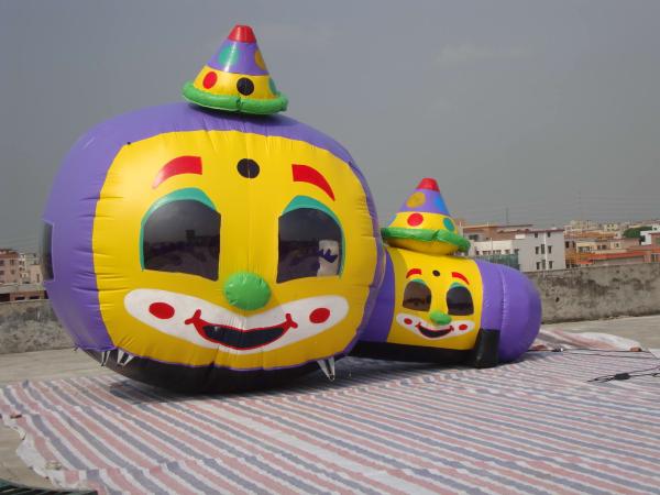 Fantasy Inflatable Entrance Tunnel With Eagle Mascot For Sports Event
