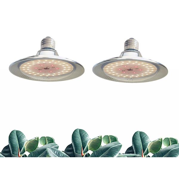 15Watts Full Spectrum Aluminum LED Plant Growth Light Bulb for Indoor Plants High PPF