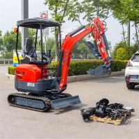 Mini Excavadora Hidráulica Compacta e Poderosa Com Peso Operativo de 1800 kg
