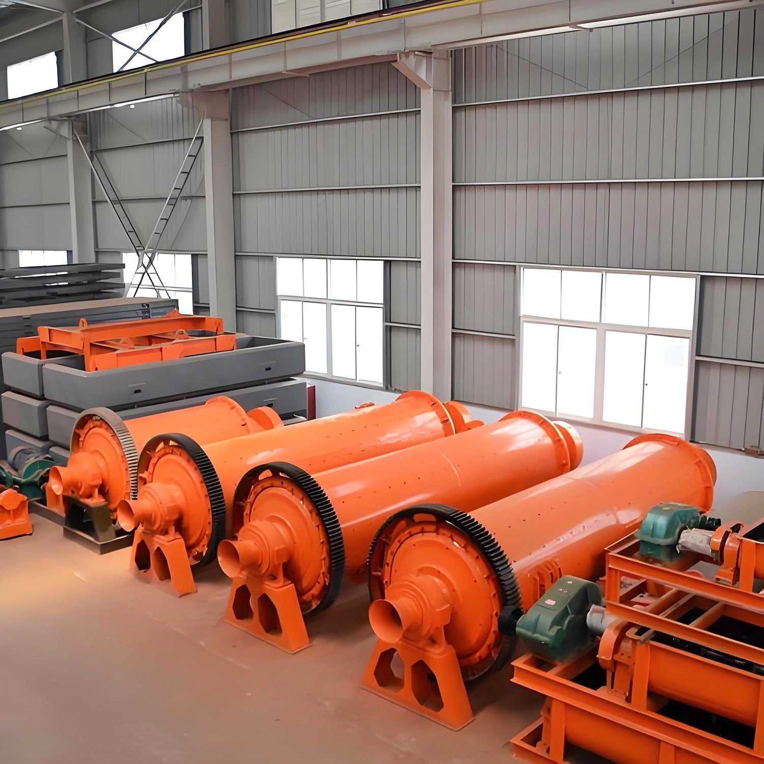 Vibrating Ball Mill with Large Capacity Rotationl Speed 18-37kw Capacity T/H 0.8-260tph