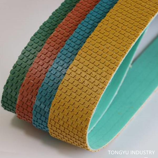 Hot Sandblasted Diamond Abrasive Belts , 30mm Diamond Grinding Belt