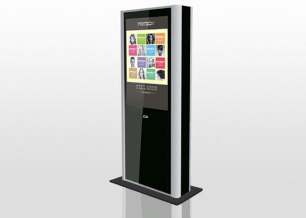 65 Inch HD Outdoor Lcd Totem Advertising Player 450CD/M2 Brightness With Win7 OS