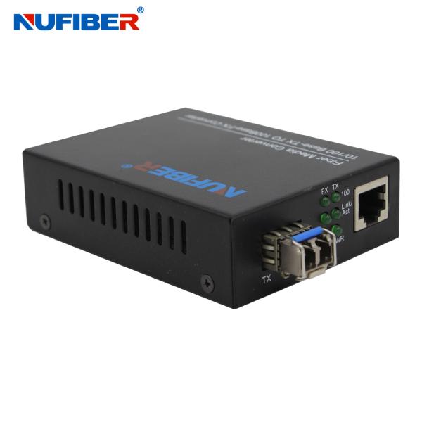 SFP Media Converter 100M SFP To 10/100M RJ45 Optic Media Converter 5V DC Power Supply SFP UTP Converter