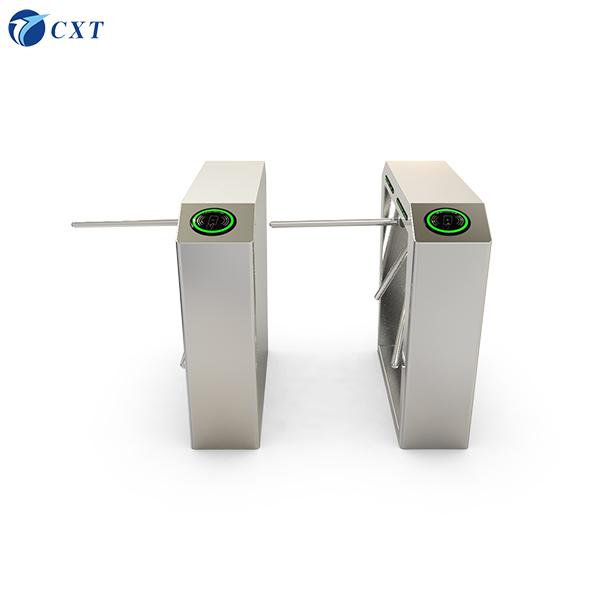 Torniquete de trípode totalmente automático 50-60W Control de acceso de acero inoxidable